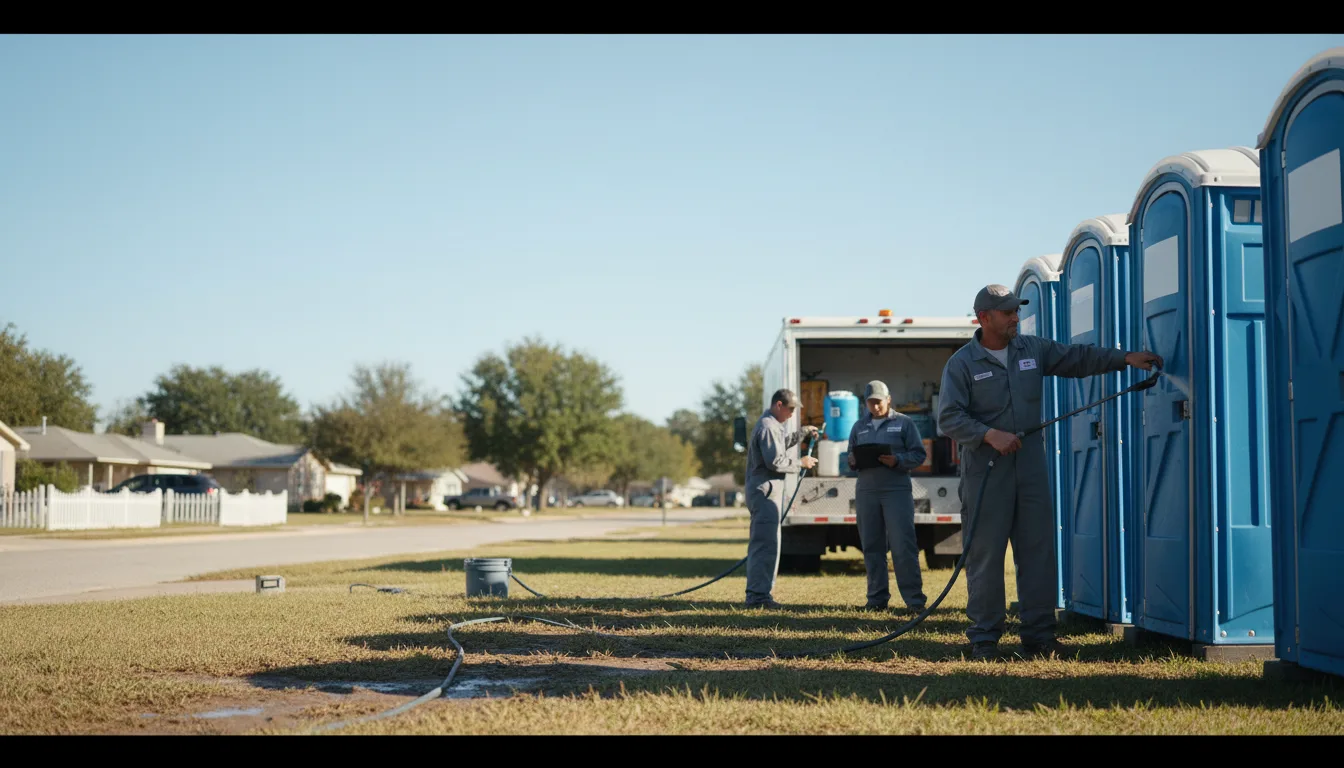Long-Term Portable Toilet Rental in Riverdale, GA near me